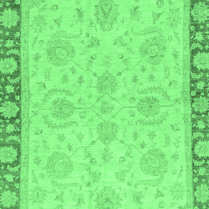Oriental Emerald Green Traditional Rug, abs3964emgrn