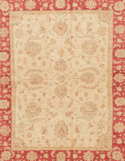 Abstract Yellow Oriental Rug, abs3964