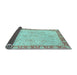 Sideview of Oriental Light Blue Traditional Rug, abs3964lblu