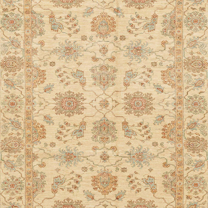 Machine Washable Abstract Yellow Rug, wshabs3965