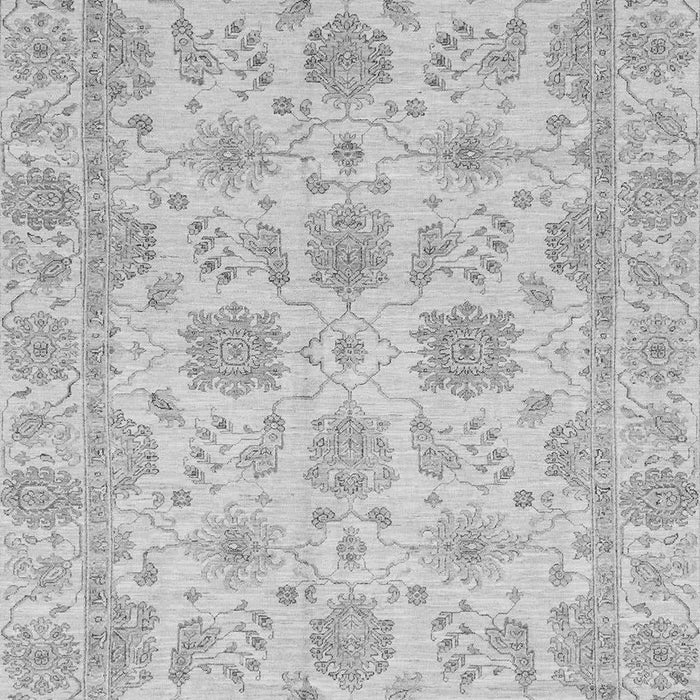 Machine Washable Oriental Gray Traditional Rug, wshabs3965gry