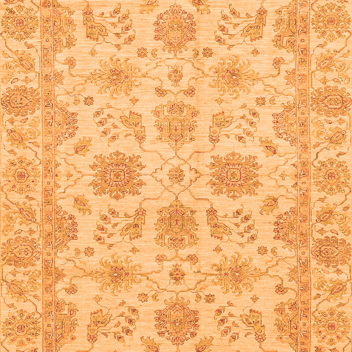 Oriental Orange Traditional Rug, abs3965org