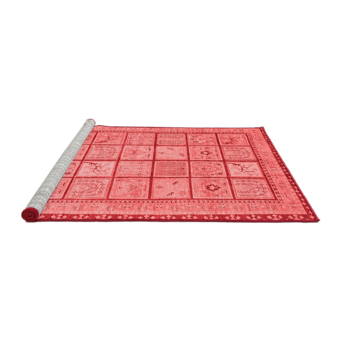 Modern Red Washable Rugs
