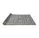 Sideview of Abstract Gray Modern Rug, abs3966gry