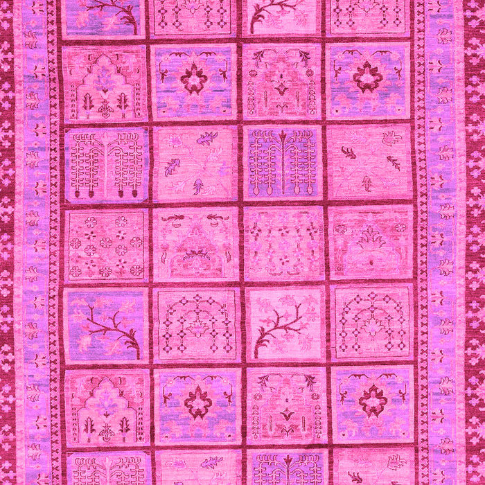 Machine Washable Abstract Pink Modern Rug, wshabs3966pnk