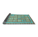 Sideview of Abstract Light Blue Modern Rug, abs3966lblu