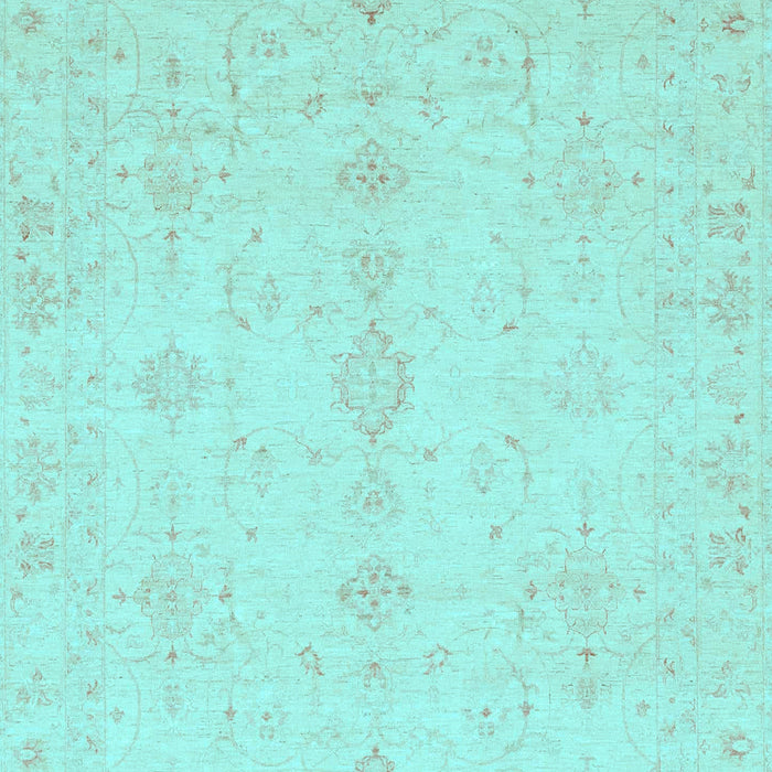 Oriental Light Blue Traditional Rug, abs3967lblu