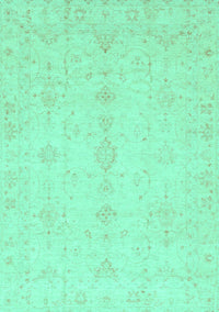 Oriental Turquoise Traditional Rug, abs3967turq