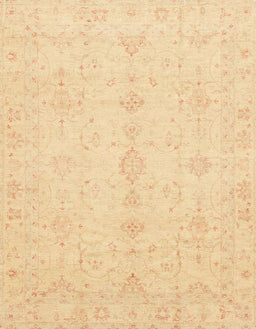 Abstract Mustard Yellow Oriental Rug, abs3967