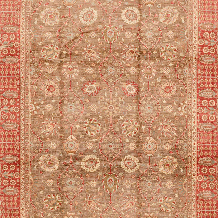 Machine Washable Abstract Bright Orange Rug, wshabs3968