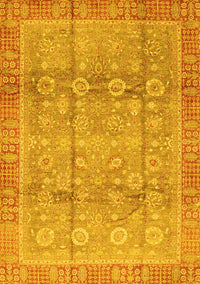 Oriental Yellow Traditional Rug, abs3968yw