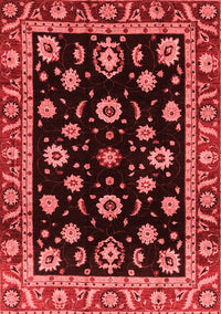 Oriental Red Traditional Rug, abs3969red