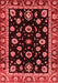 Oriental Red Traditional Area Rugs