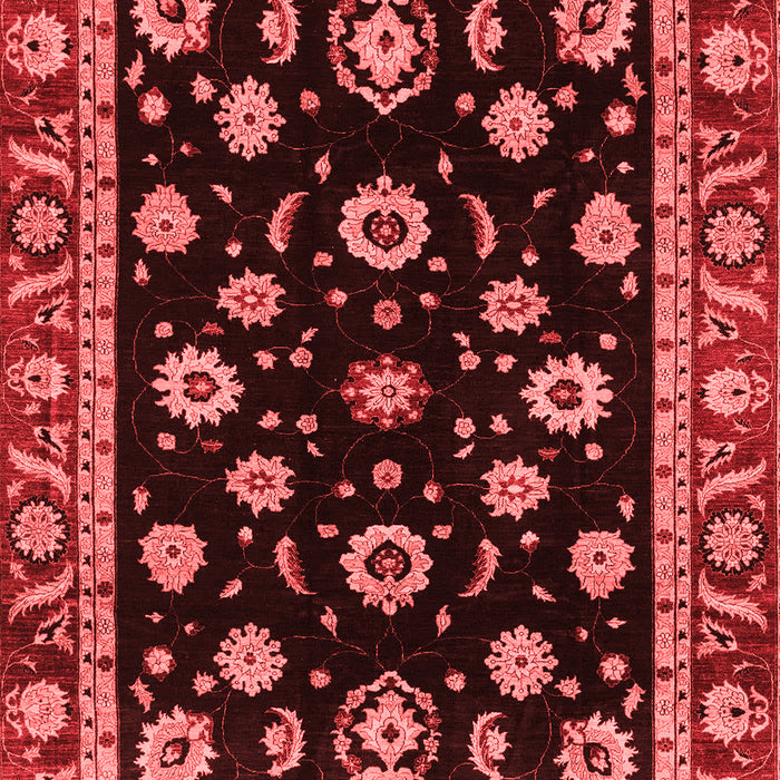 Oriental Red Traditional Area Rugs
