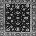 Square Oriental Gray Traditional Rug, abs3969gry