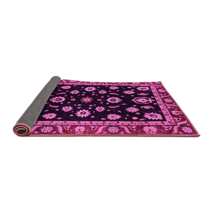 Sideview of Oriental Pink Traditional Rug, abs3969pnk