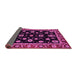 Sideview of Oriental Pink Traditional Rug, abs3969pnk