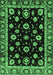 Oriental Emerald Green Traditional Rug, abs3969emgrn