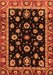 Oriental Orange Traditional Rug, abs3969org