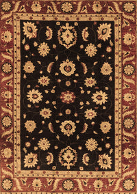 Oriental Brown Traditional Rug, abs3969brn