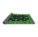 Sideview of Oriental Emerald Green Traditional Rug, abs3969emgrn