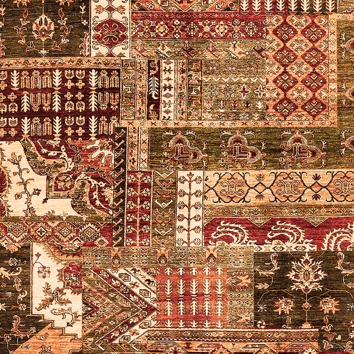 Machine Washable Abstract Orange Modern Area Rugs, wshabs396org