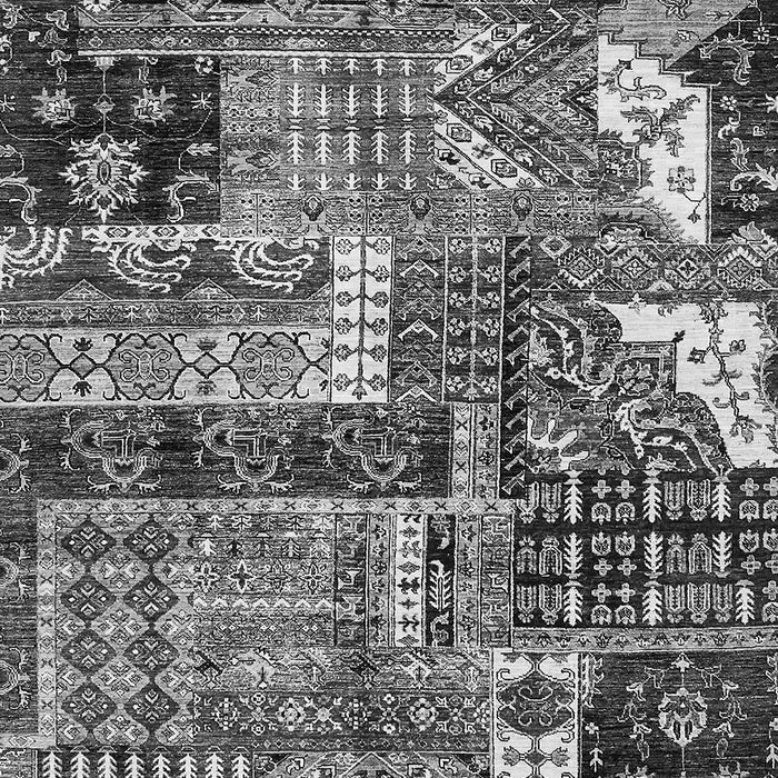 Abstract Gray Modern Rug, abs396gry