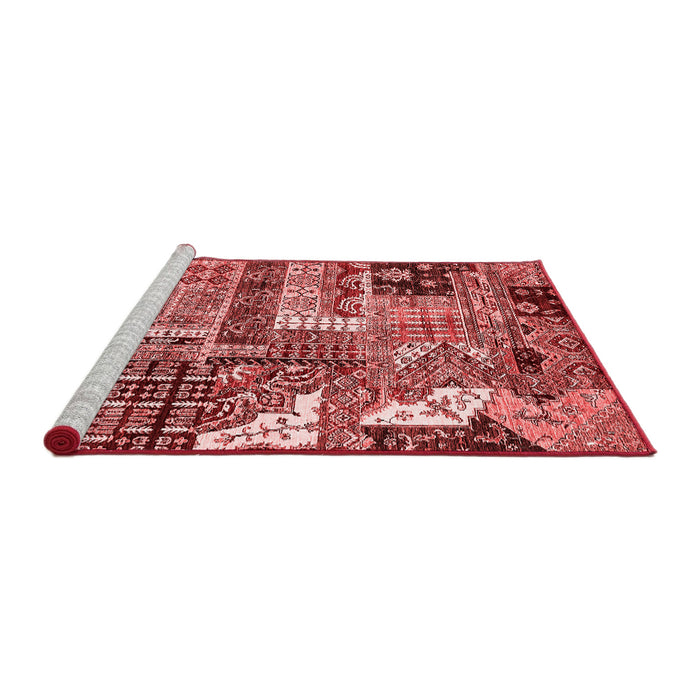 Modern Red Washable Rugs