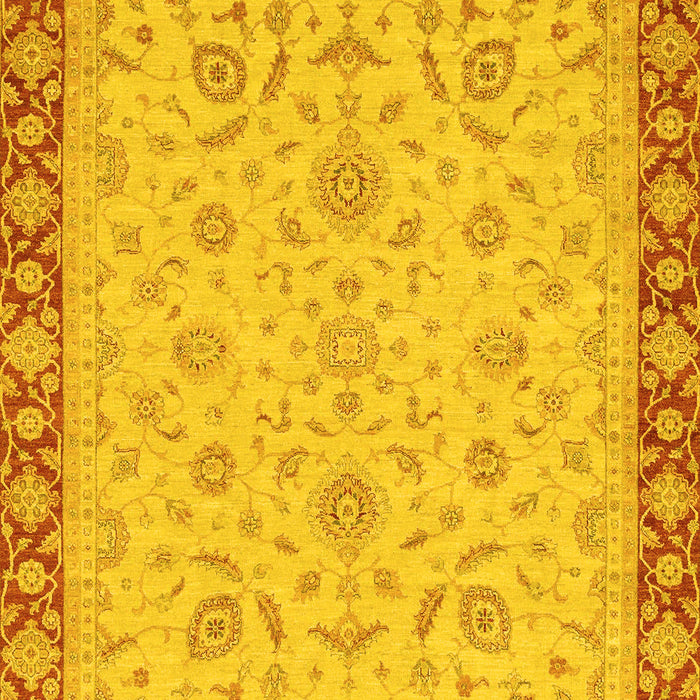 Oriental Yellow Traditional Rug, abs3970yw