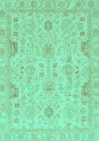 Oriental Turquoise Traditional Rug, abs3971turq