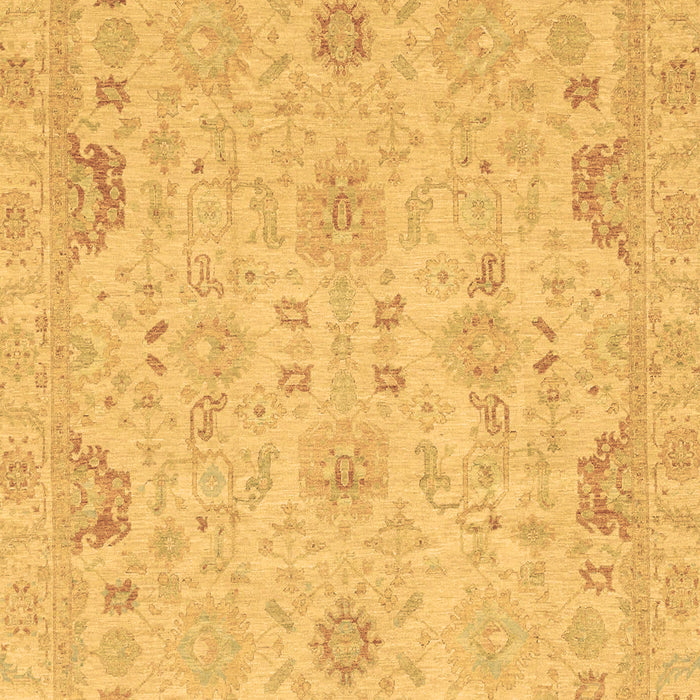 Machine Washable Oriental Brown Traditional Rug, wshabs3971brn
