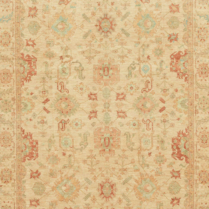 Machine Washable Abstract Orange Rug, wshabs3971