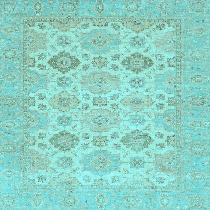 Square Machine Washable Abstract Light Blue Modern Rug, wshabs3972lblu