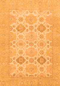 Abstract Orange Modern Rug, abs3972org