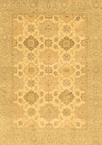 Abstract Brown Modern Rug, abs3972brn