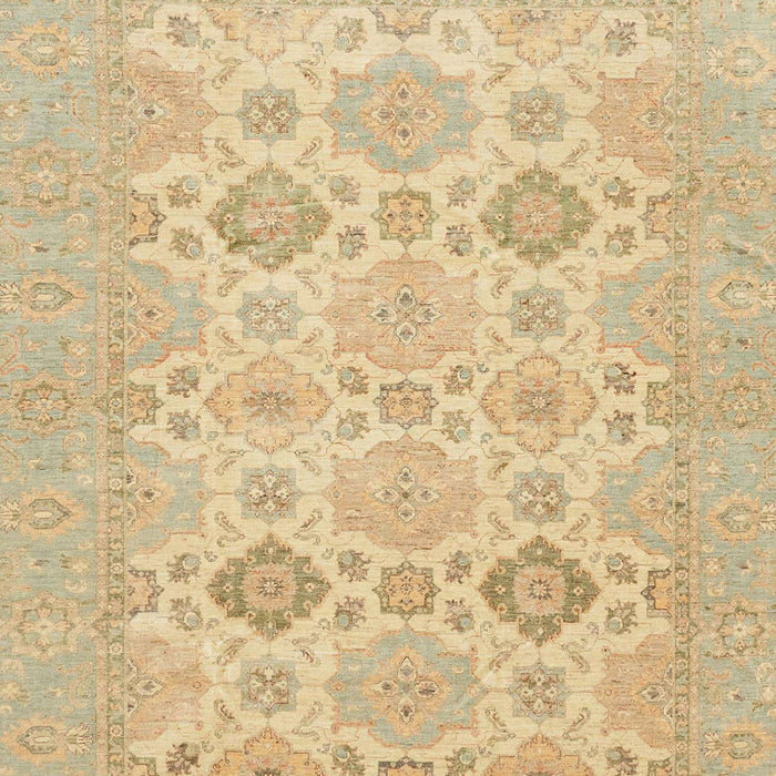 Abstract Metallic Gold Modern Rug, abs3972