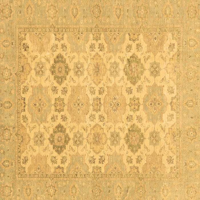 Square Abstract Brown Modern Rug, abs3972brn