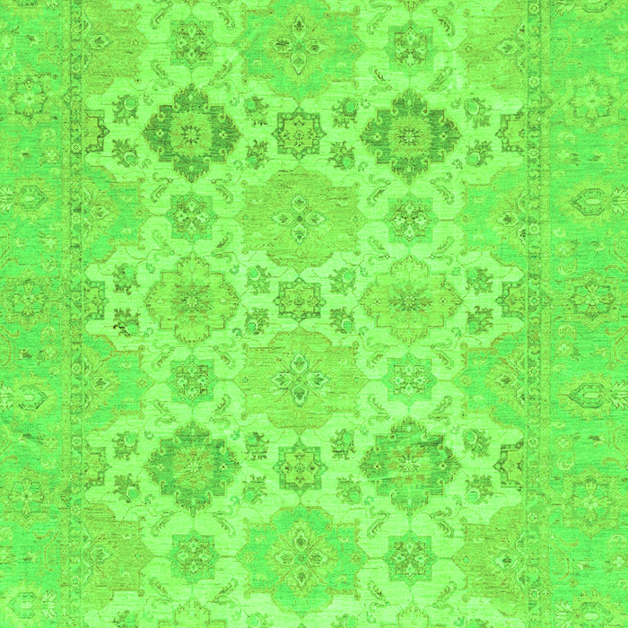 Abstract Green Modern Rug, abs3972grn