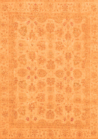 Abstract Orange Modern Rug, abs3973org