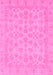 Abstract Pink Modern Rug, abs3973pnk