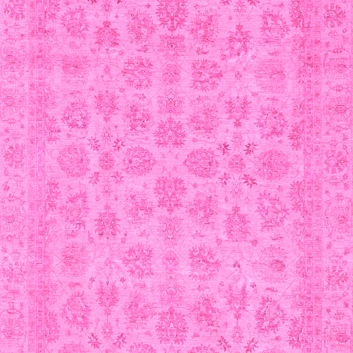 Machine Washable Abstract Pink Modern Rug, wshabs3973pnk