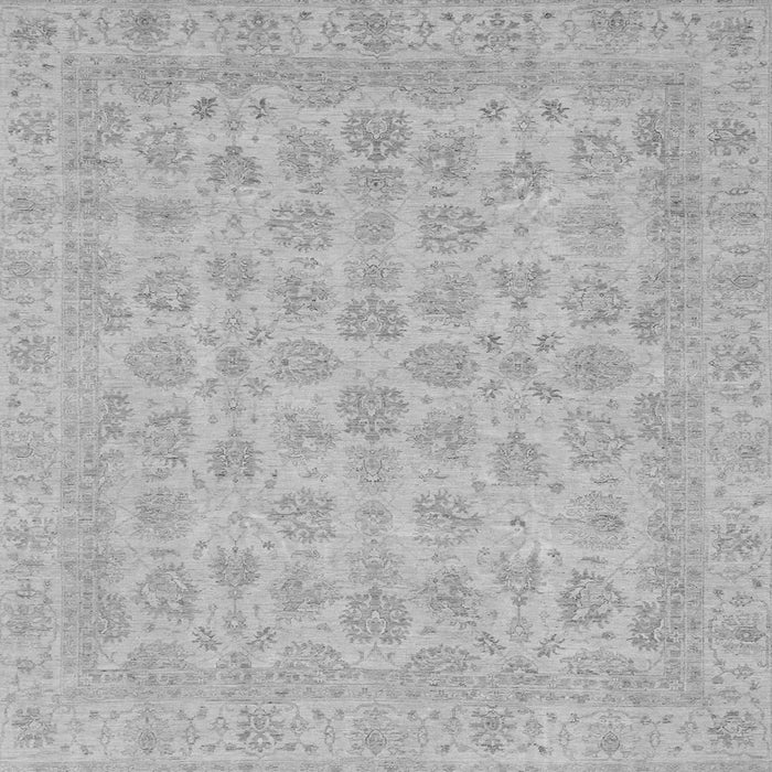 Square Machine Washable Abstract Gray Modern Rug, wshabs3973gry