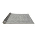 Sideview of Abstract Gray Modern Rug, abs3973gry