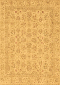 Abstract Brown Modern Rug, abs3973brn