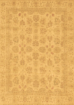 Abstract Brown Modern Rug, abs3973brn