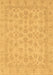 Abstract Brown Modern Rug, abs3973brn