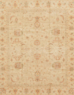 Abstract Yellow Oriental Rug, abs3974