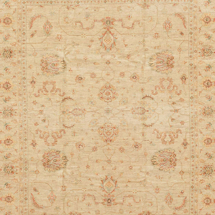 Machine Washable Abstract Yellow Rug, wshabs3974