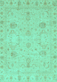 Oriental Turquoise Traditional Rug, abs3974turq