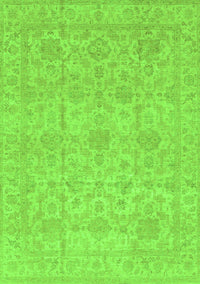 Oriental Green Traditional Rug, abs3975grn